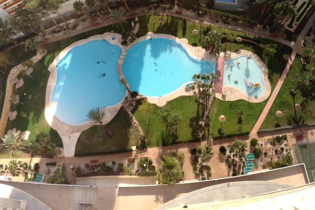 Apartamento Vacaciones En Gemelos 22 Бенидорм Экстерьер фото